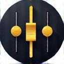 Audio faders icon for mixing/editing step
